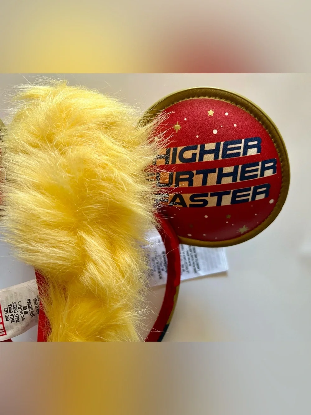 Marvel Red and Yellow Captain Marvel Ear Headband