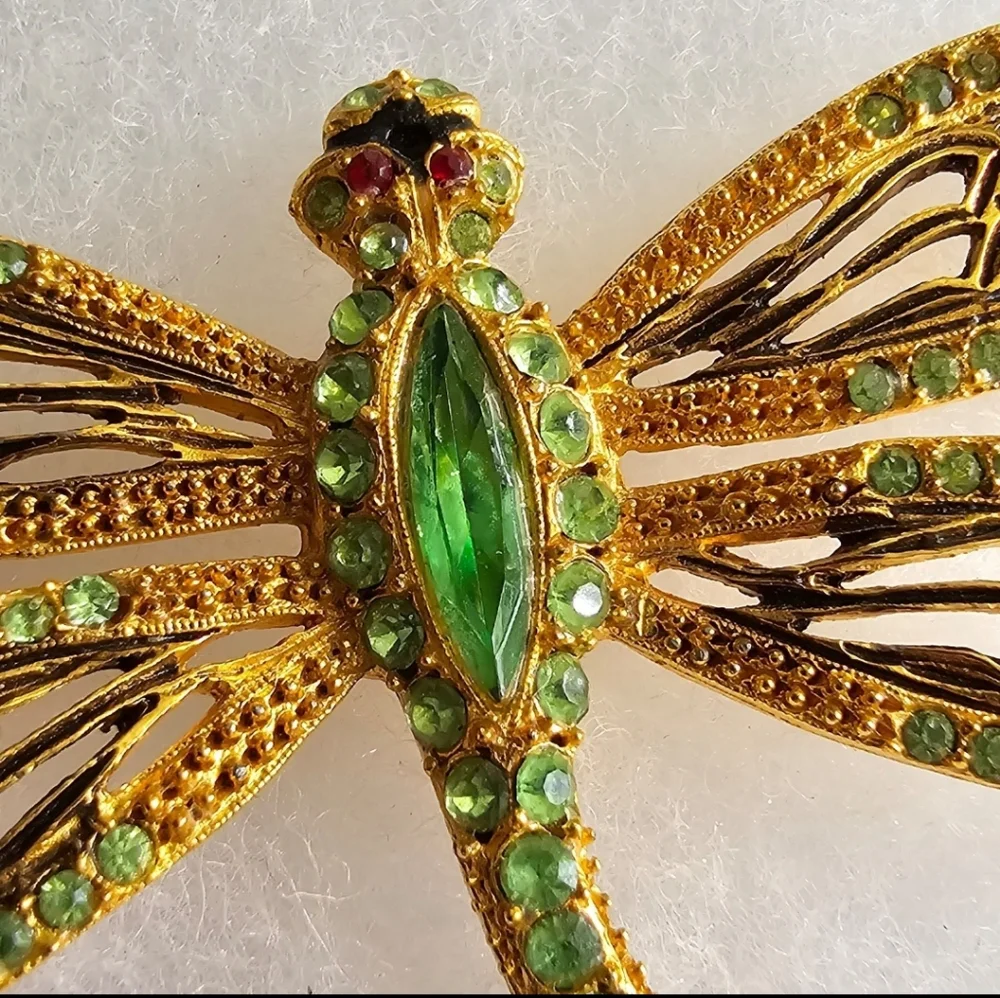 Vintage lovely dragonfly