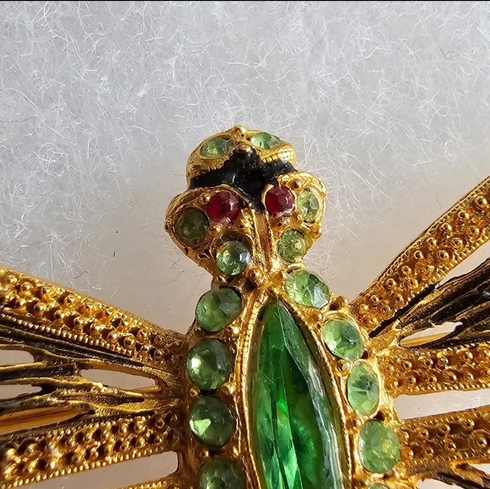 Vintage lovely dragonfly