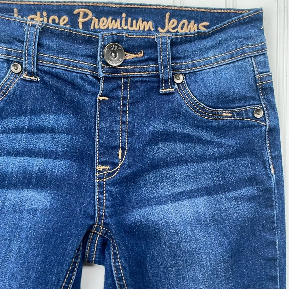Justice simply blue jeans