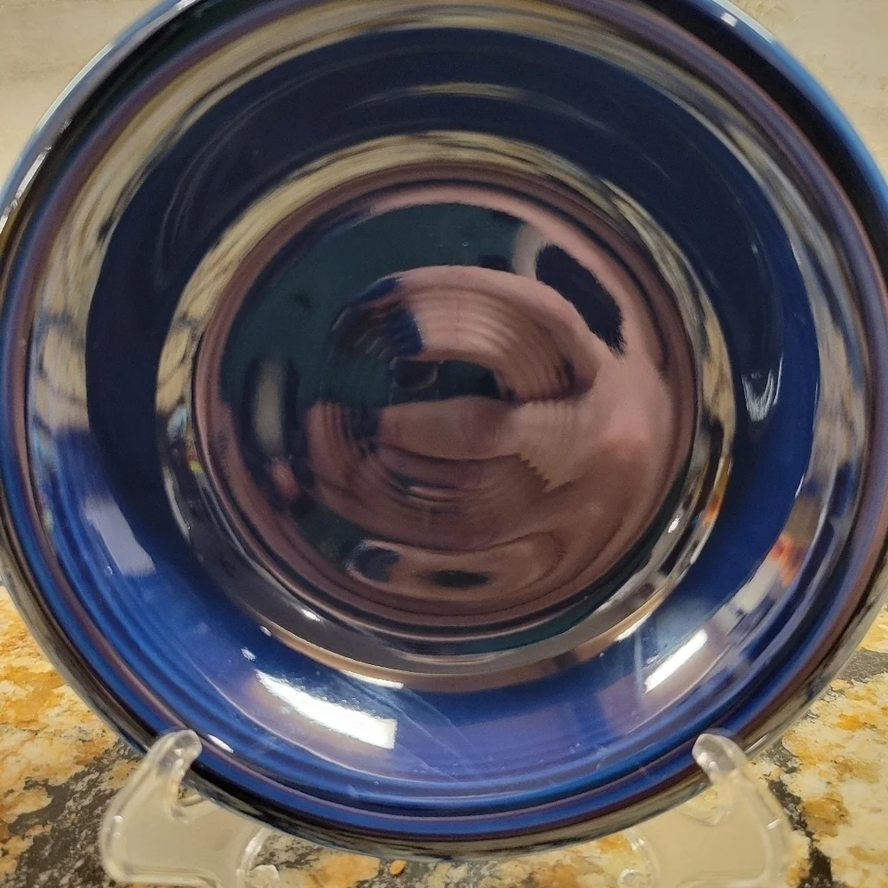 2 Fiestaware Cobalt Fruit Bowls