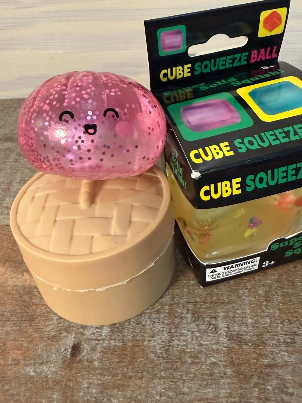 unbranded yellow cube