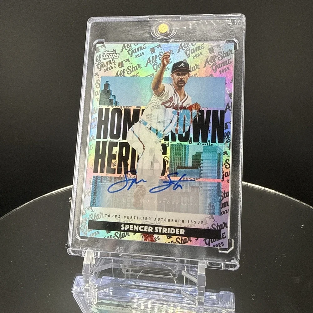 2025 Topps All-Star Spencer Strider Homegrown Heroes #HHA-SST  Autographed /50