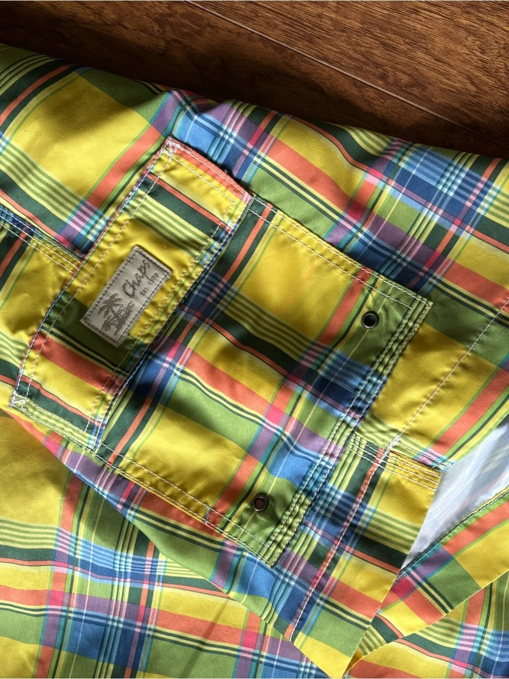 Chaps colorful plaid