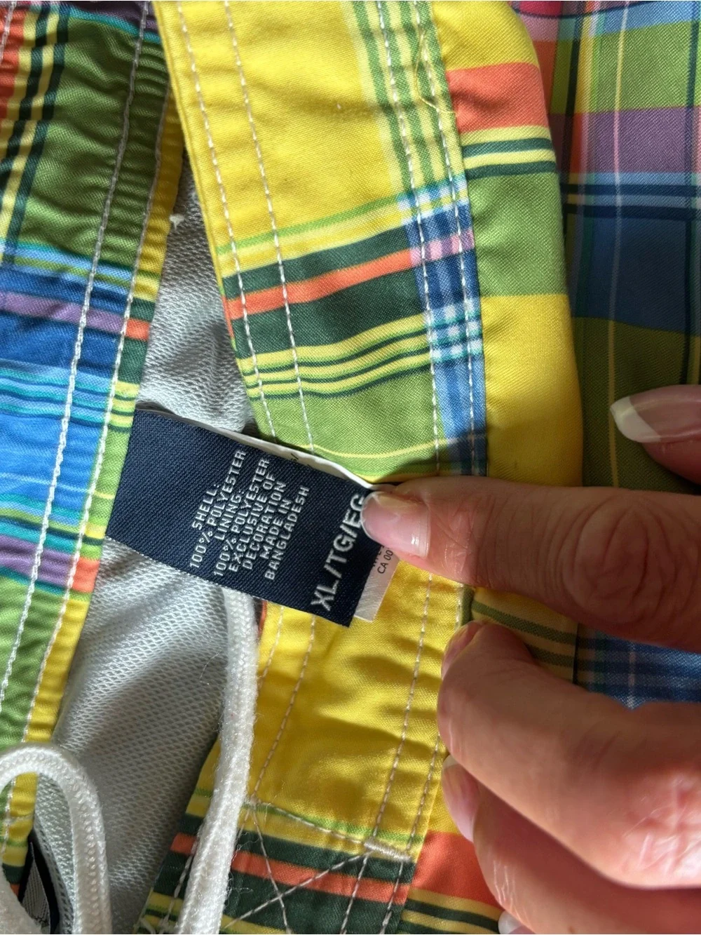 Chaps colorful plaid