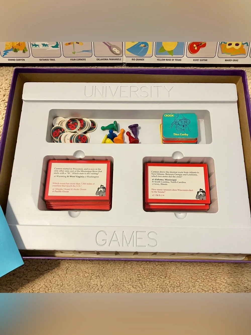 University Games excellent sandiego