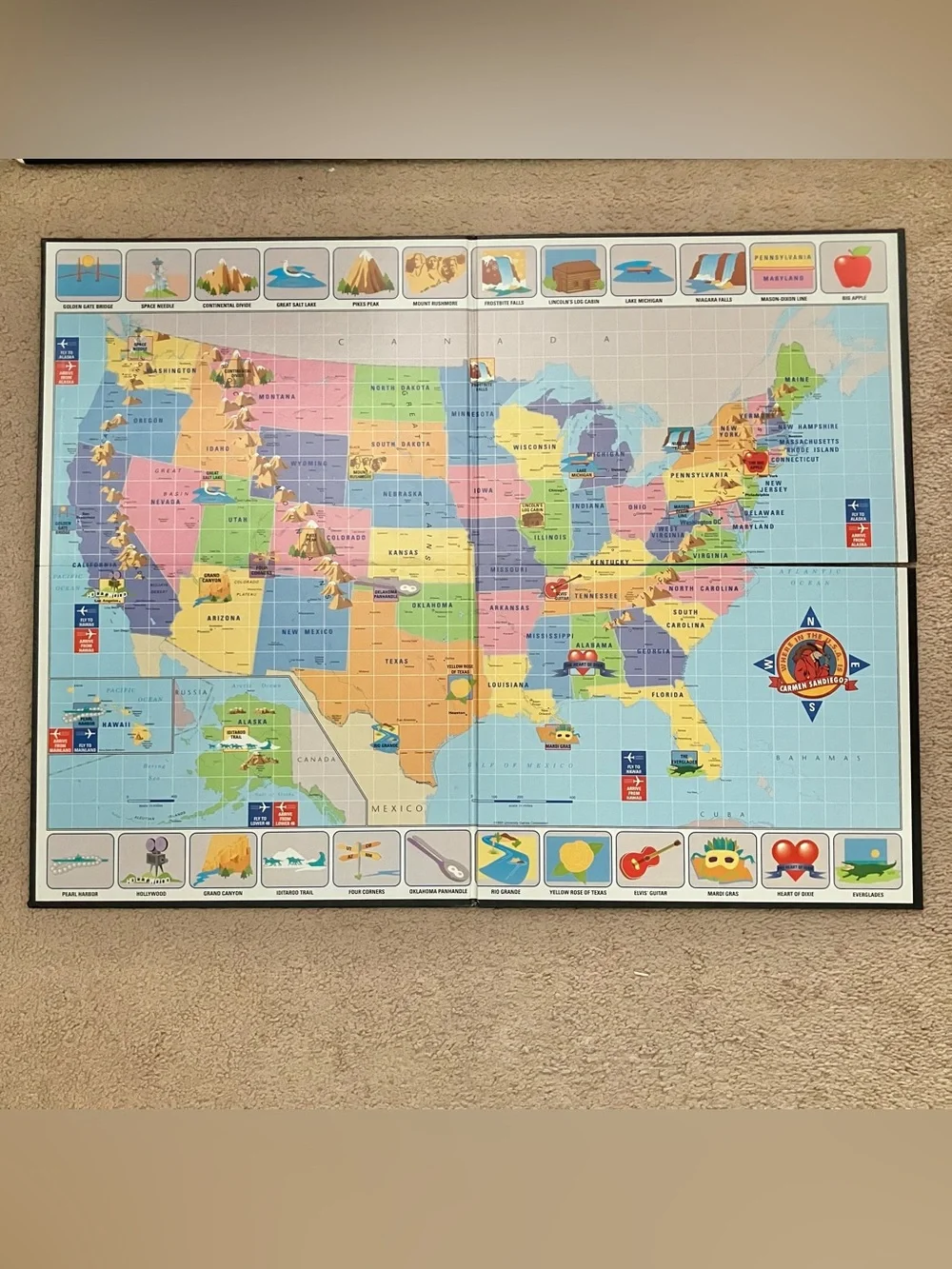 University Games geography *100%