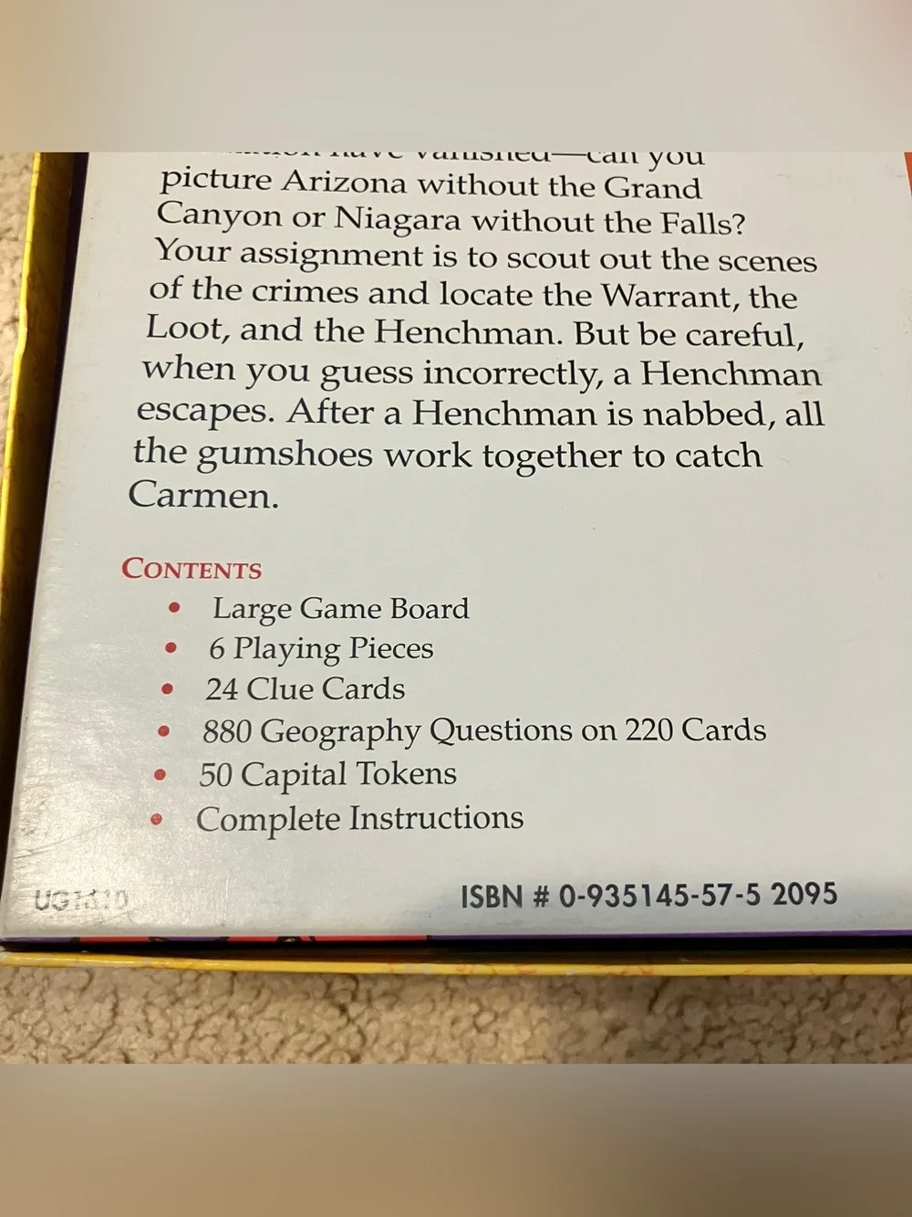 University Games *100% sandiego