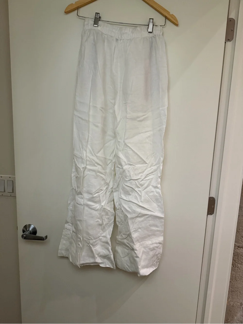 Zara linen palazzo