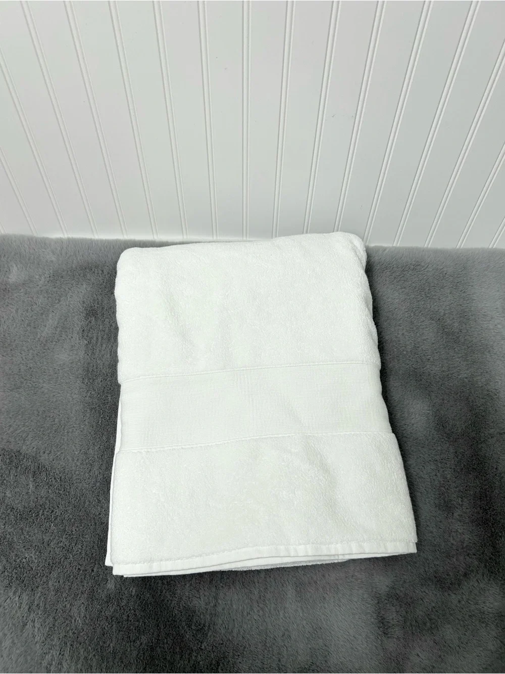 Pottery Barn classic organic bath sheet