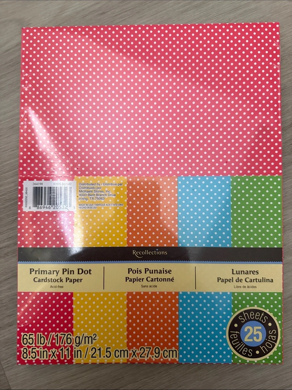 Assorted Patterned Scrapbook Paper Packs - Mixed Holiday & Chevron Prints