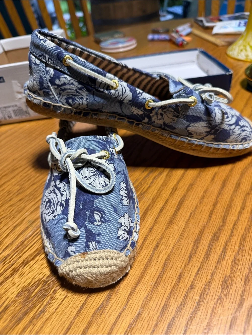 Sperry canvas espadrille