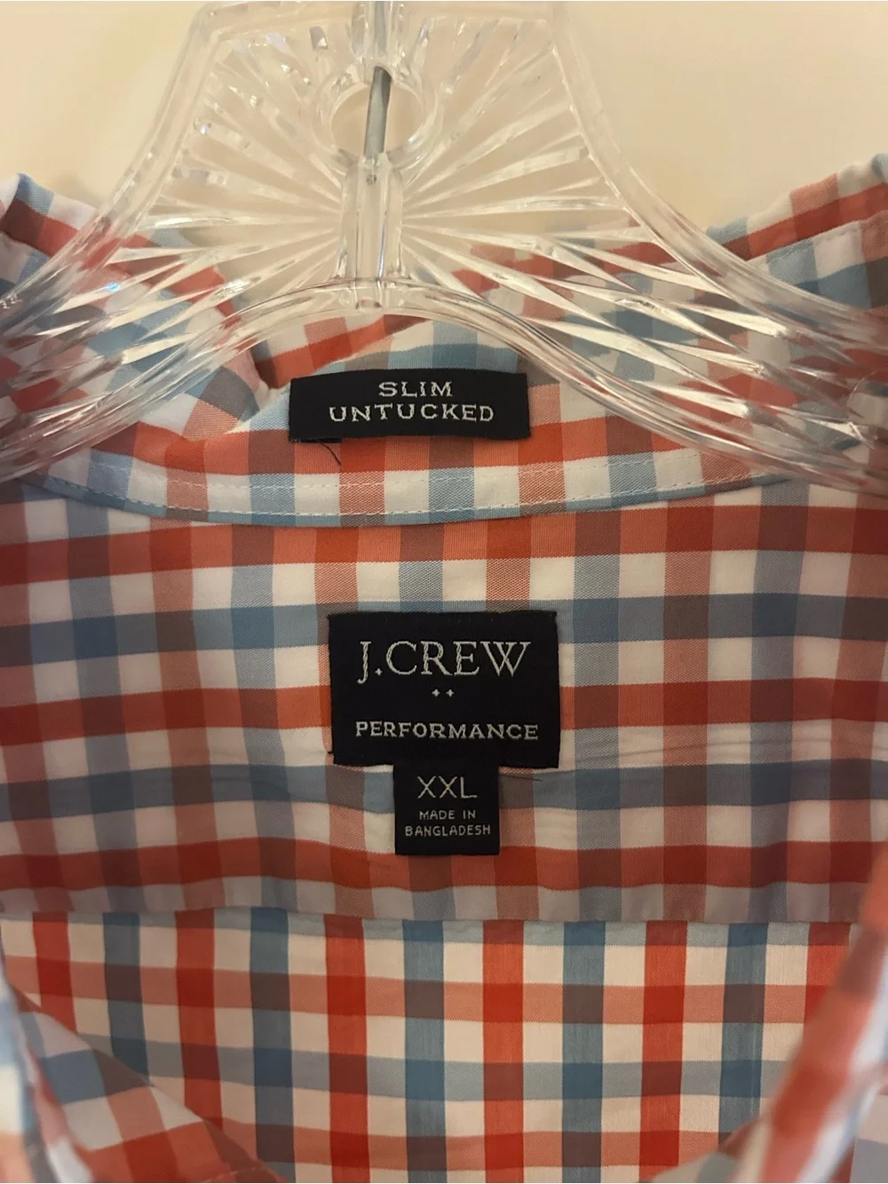 J. Crew lightweight button