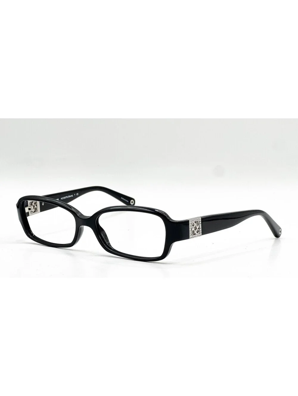 Coach HC 6007B 5002 Black Rectangle Authentic Eyeglass Frames 54-16