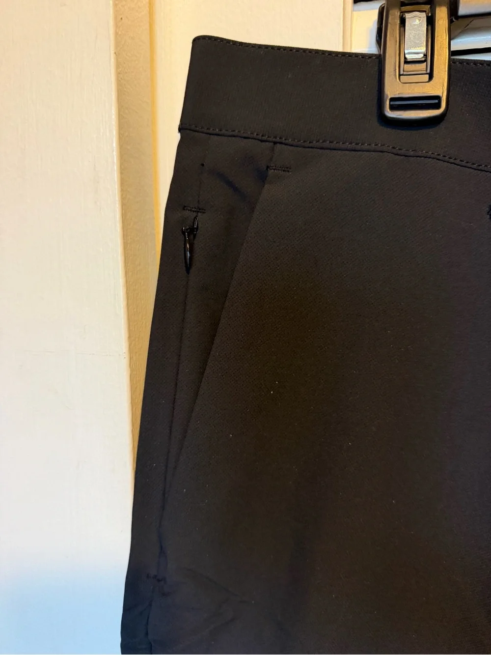 NWT Banana Republic Men’s Flat Front Pants 38x29 Black