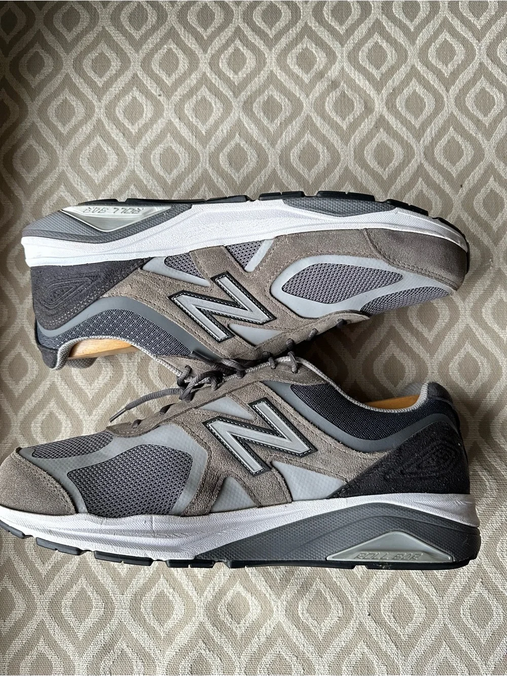 New Balance 1540v3 Grey Men's 11.5 4E Extra Wide Running Shoes M1540GP3 USA⁠