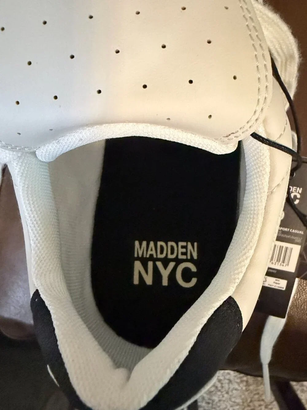 Madden NYC Men's Sport Casual Shoes | Size 9 | Color: Black|White - NWT