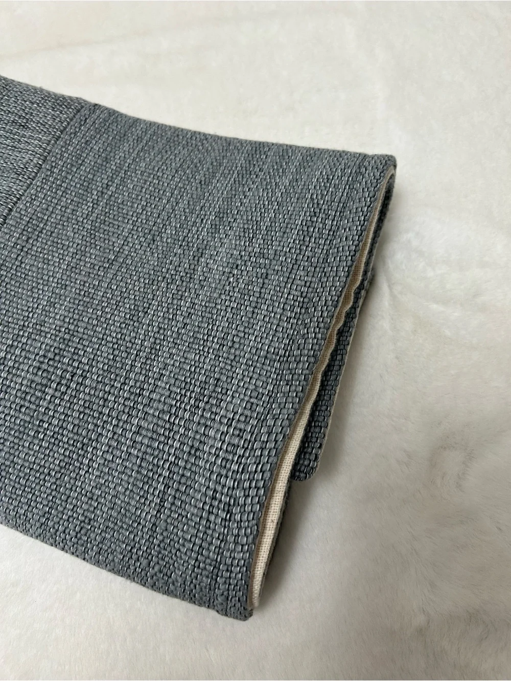 West Elm Channeled Weave lumbar pillow