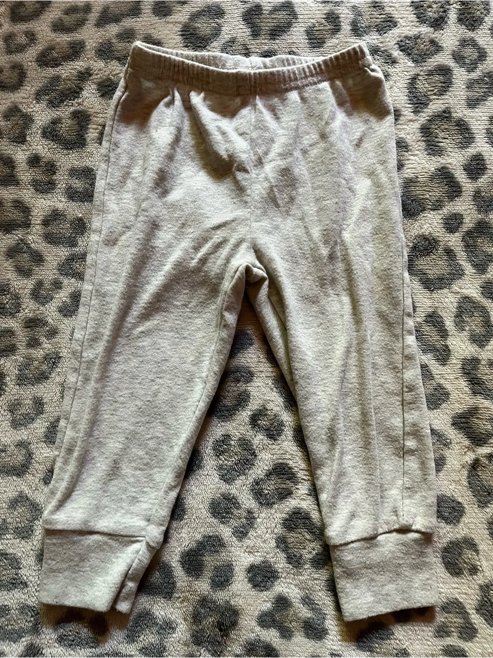 Carter's Light Gray Kids Stretch Jogger Leggings