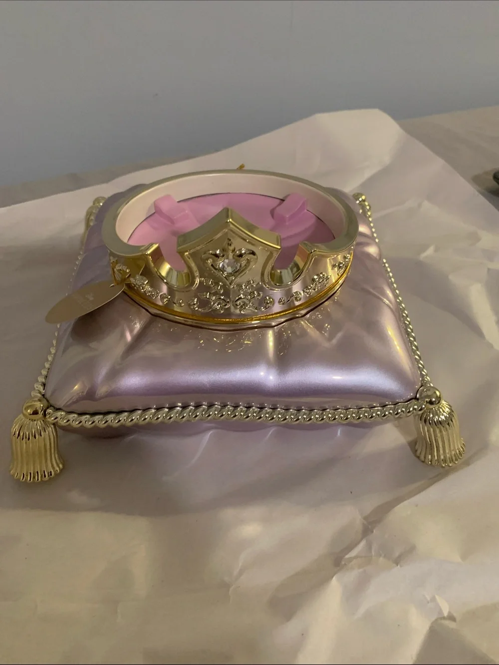 🆕- BATH & BODY WORKS DISNEY PRINCESS TIARA CANDLE HOLDER