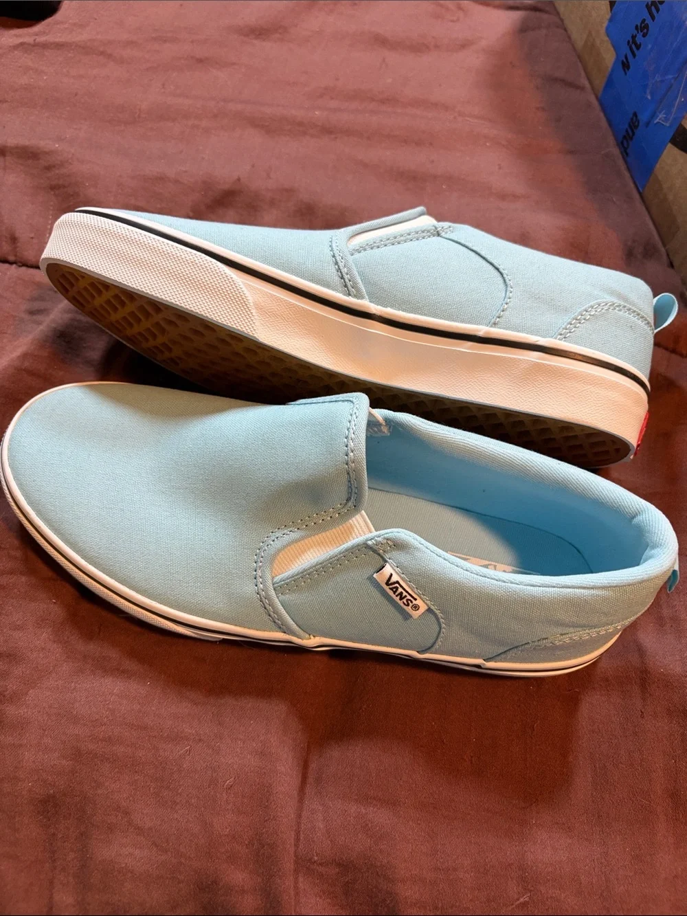 Men’s Slip On Sneakers by Vans Brand.  NWOT!