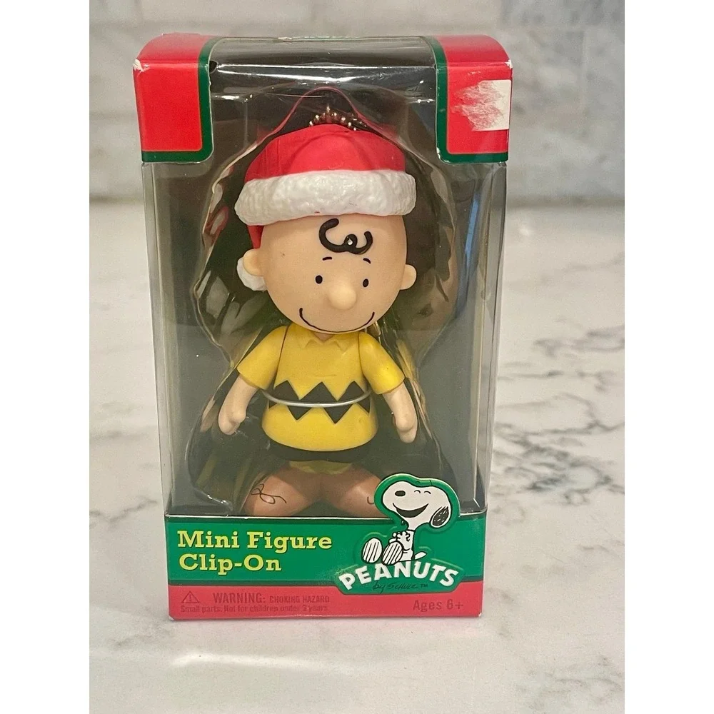 Peanuts Charlie Brown Mini Figure Clip-On- New in Box‎
