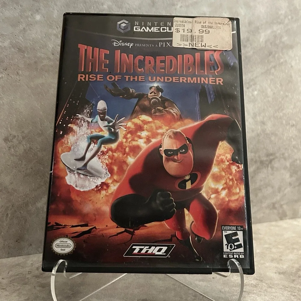 Incredibles: Rise of the Underminer Nintendo GameCube Complete CIB