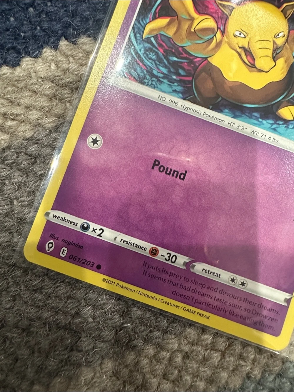 Pokemon official drowzee
