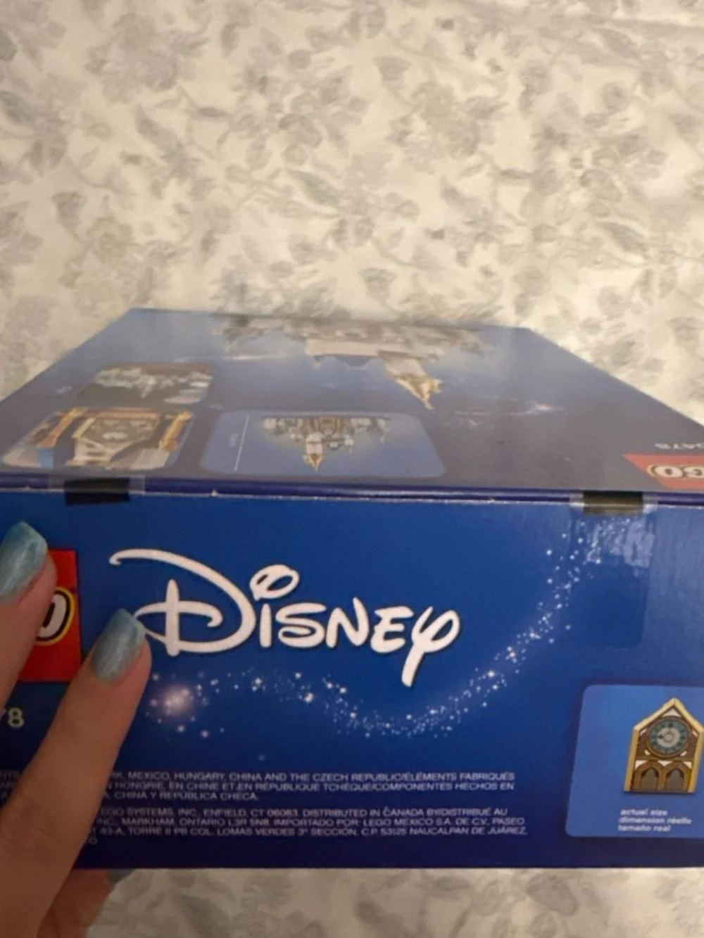 Lego Disney Mini Disney Castle (Blue & Gold) - 40478