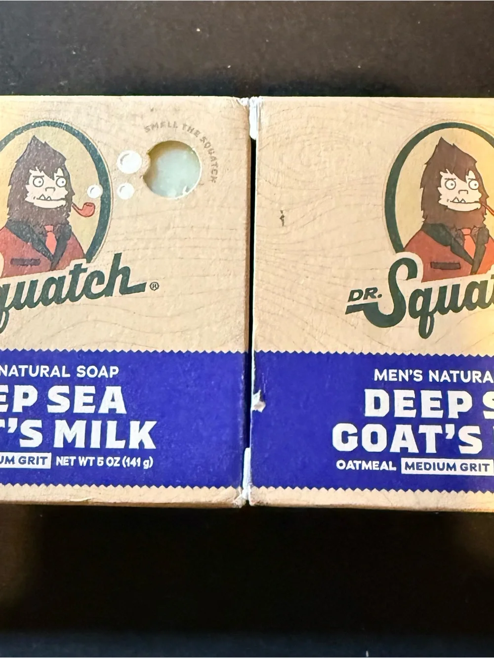 Dr. Squatch set four