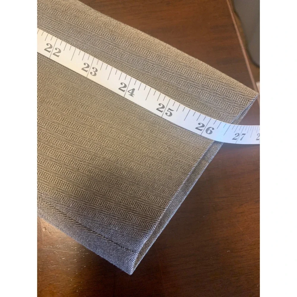 Banana Republic 42L Brown Chevron Herringbone Blazer Sport Coat Jacket