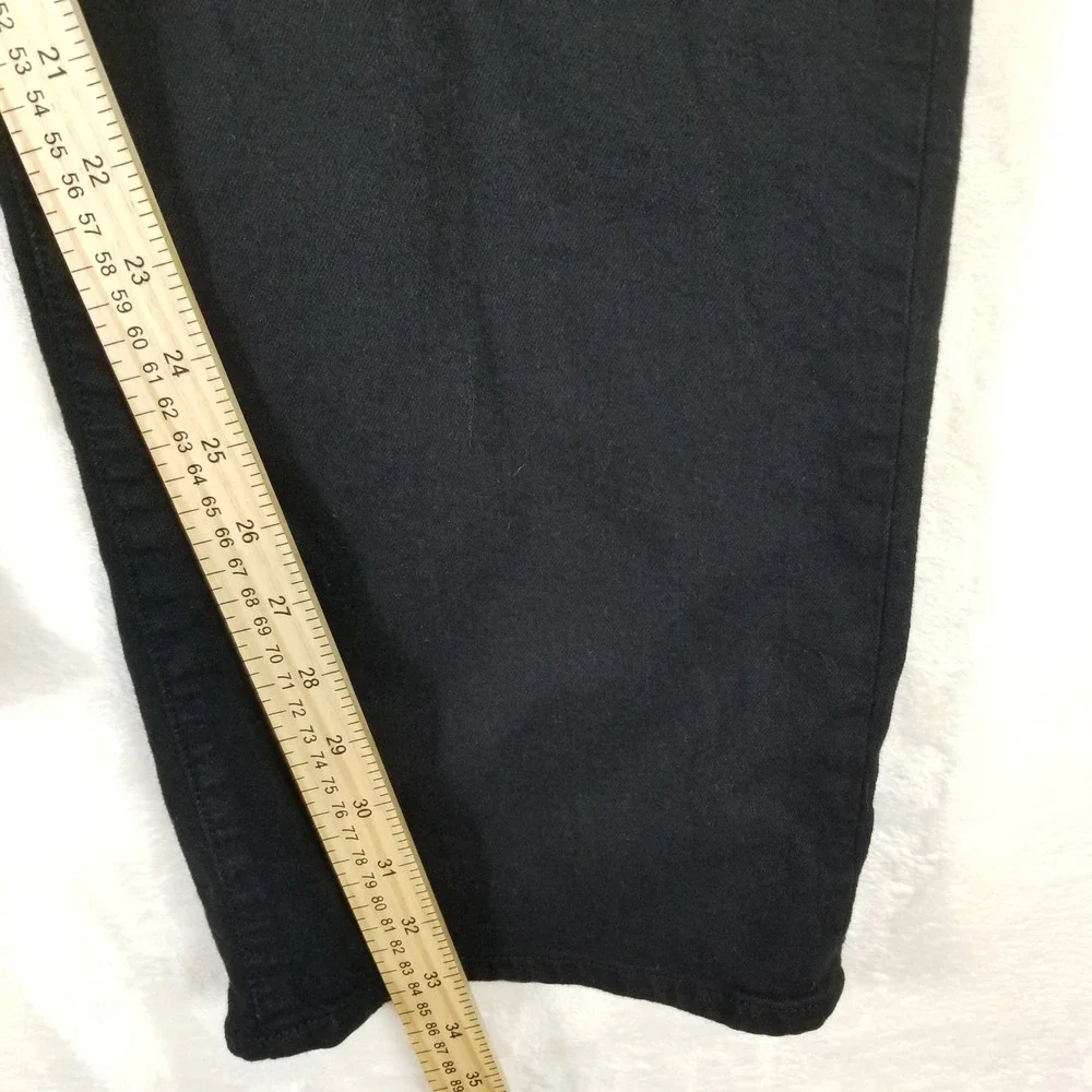Polo Ralph Lauren Jeans Mens 46x34 Black Hampton Relaxed Straight Denim