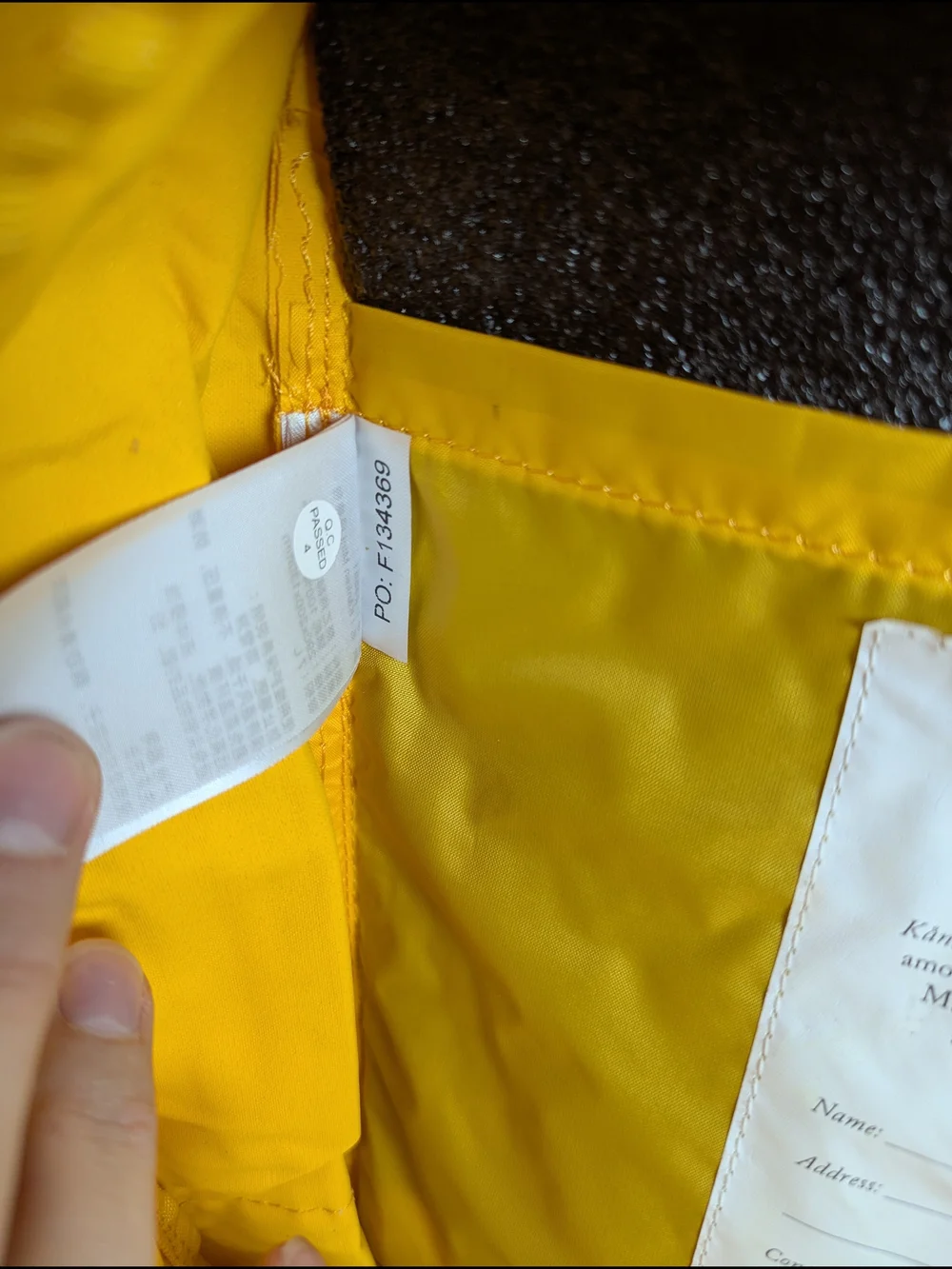 Fjallraven Kanken Mini Backpack Tote Bright Yellow