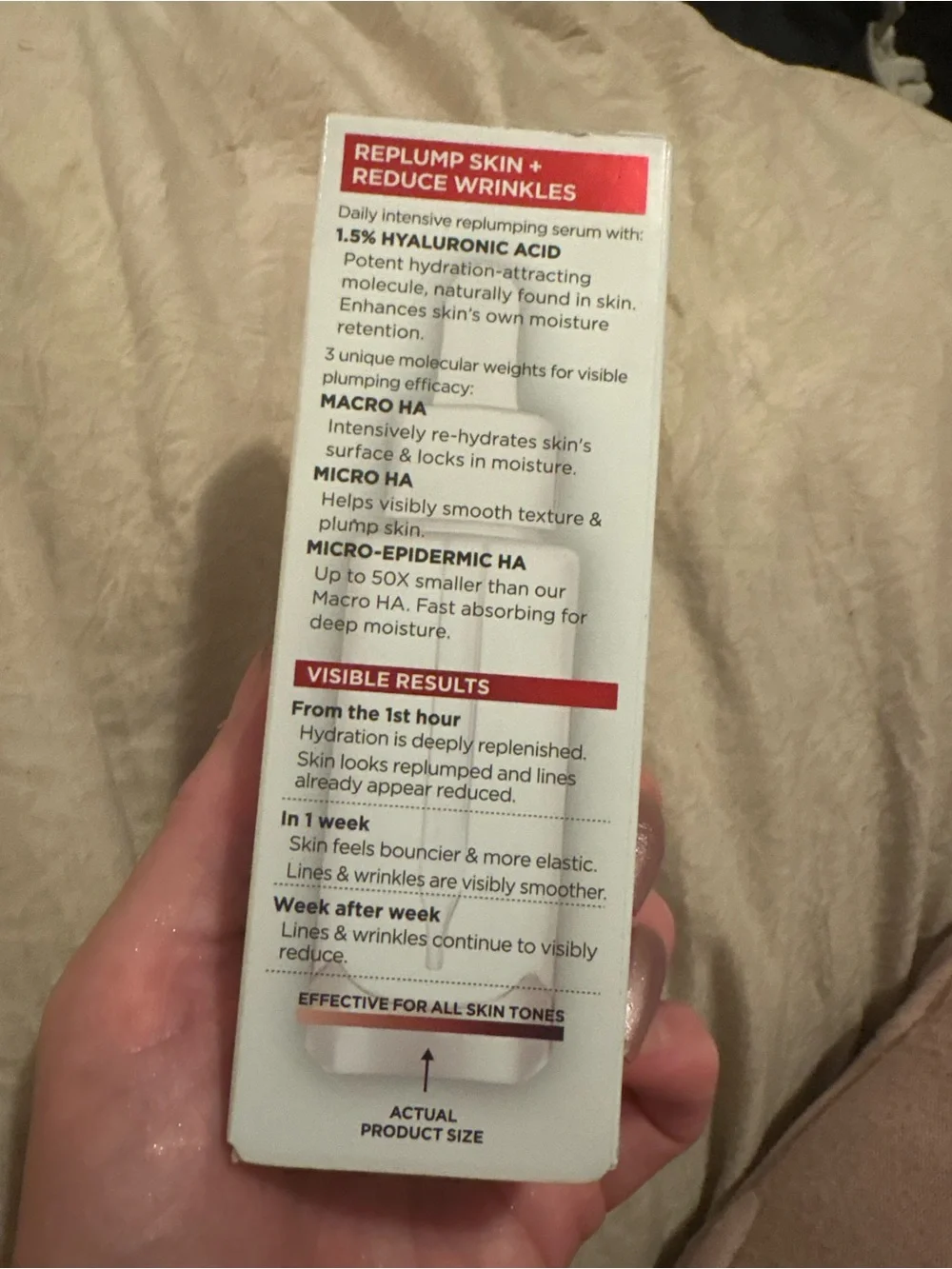 LOreal hyaluronic acid