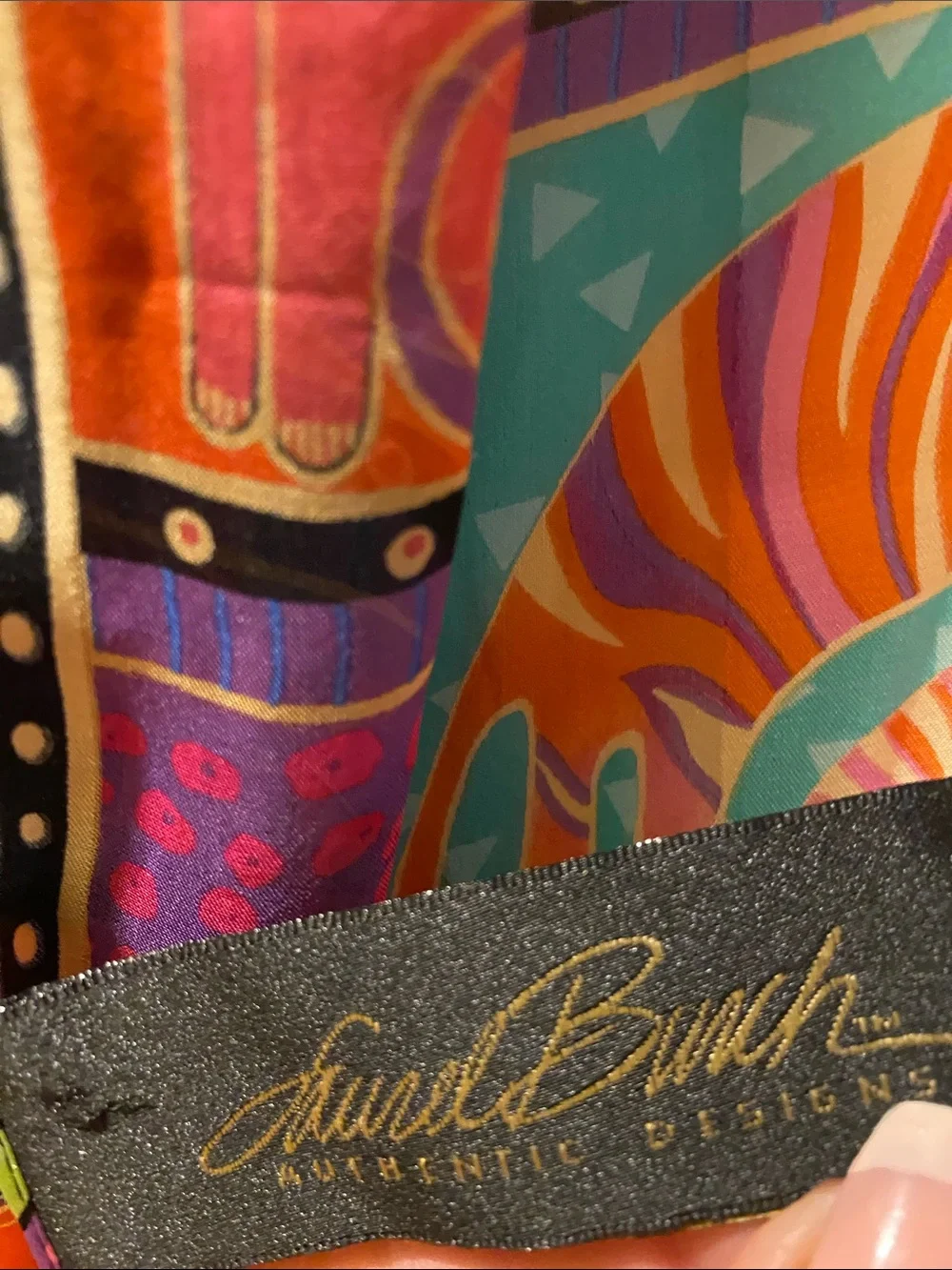 Laurel Burch 💯 silk
