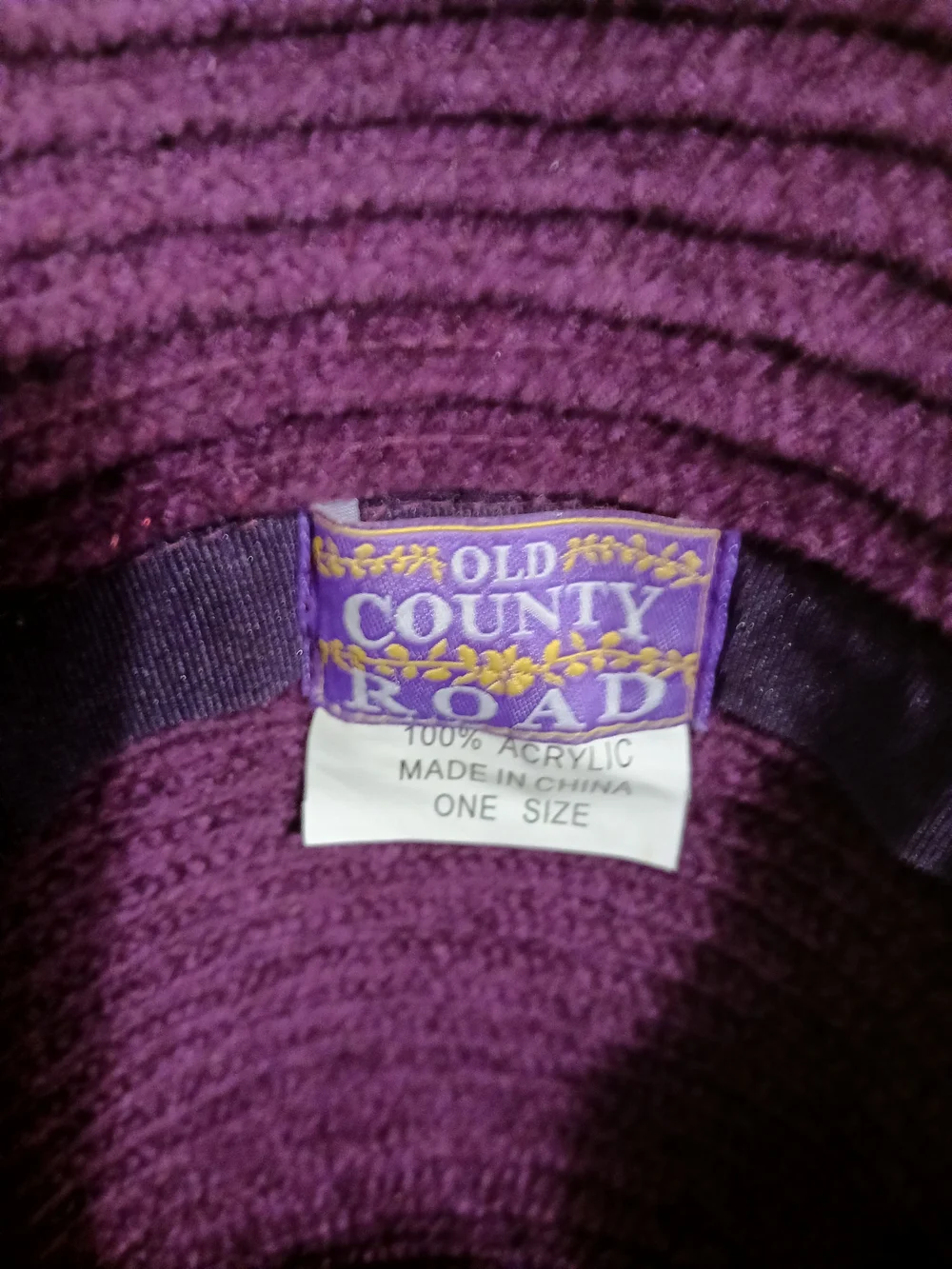 Old Country Road stylish plum