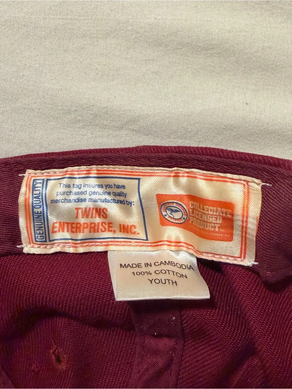 twins enterprise classic maroon