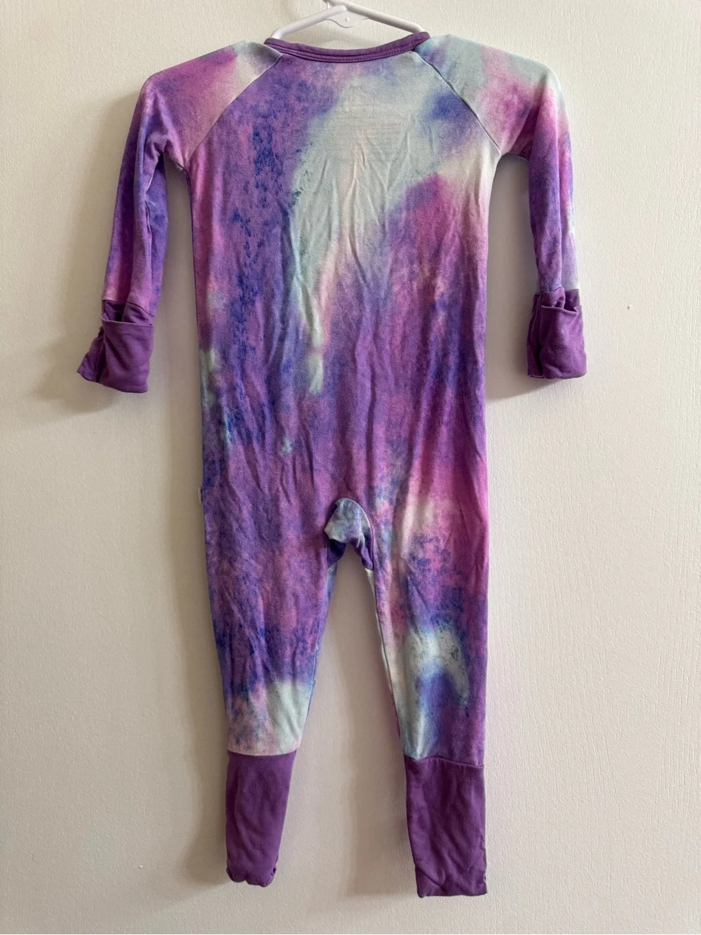 Little Sleepies watercolor purple