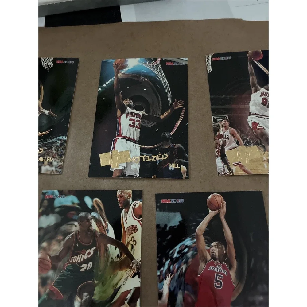 1996-97 Hoops Hipnotized‎ 13 Card Lot O'Neal Rodman Mourning Kidd Barkley Payton