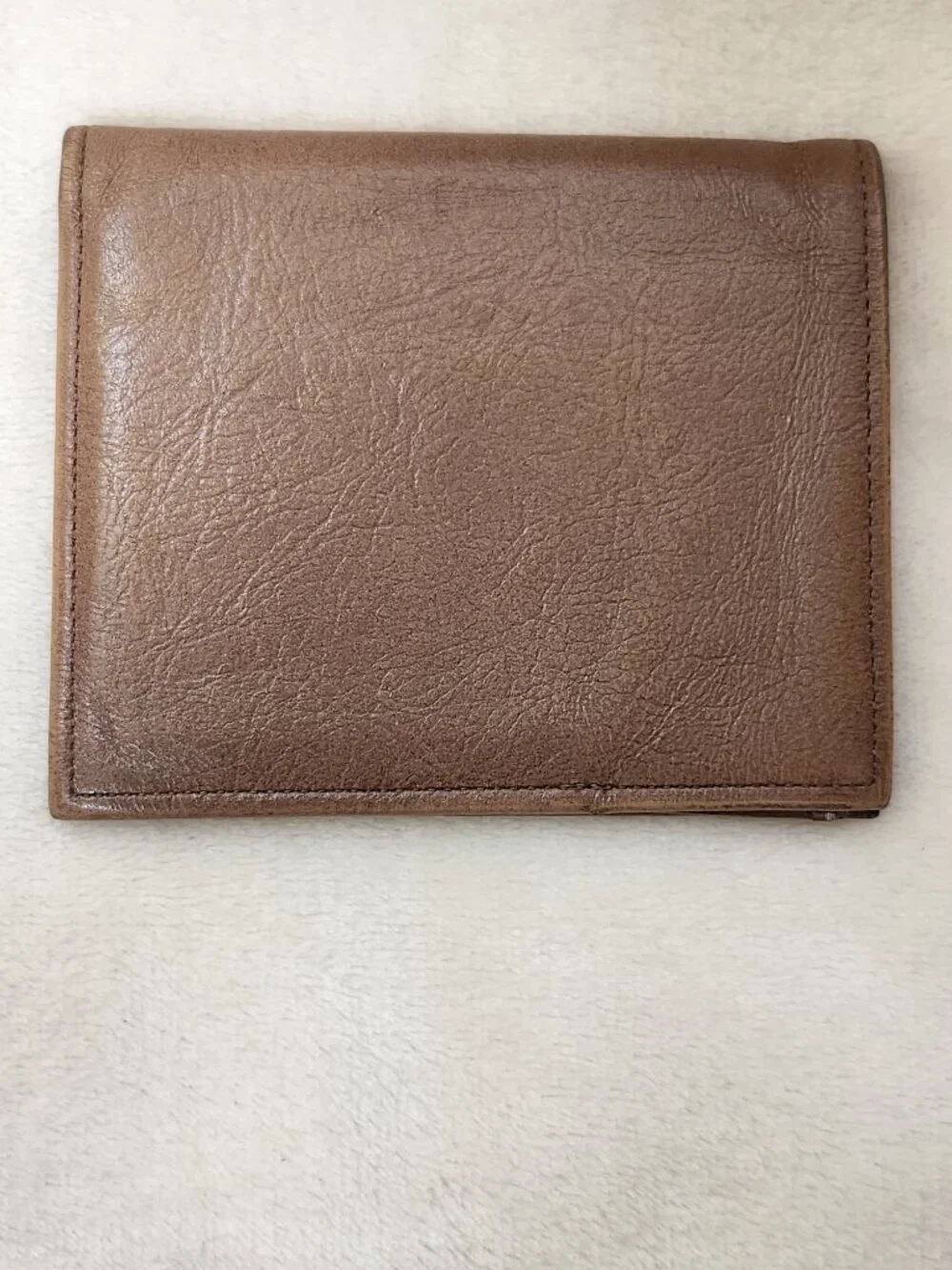 Vintage Prince Gardner Genuine Cowhide Leather Bifold Wallet