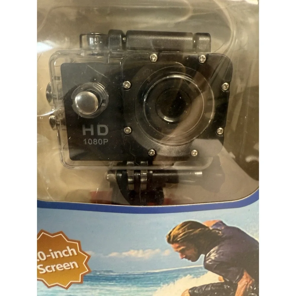 Sports Cam‎ 1080p, 2.0 Inch Screen, waterproof 30M, Full HD 1080p
