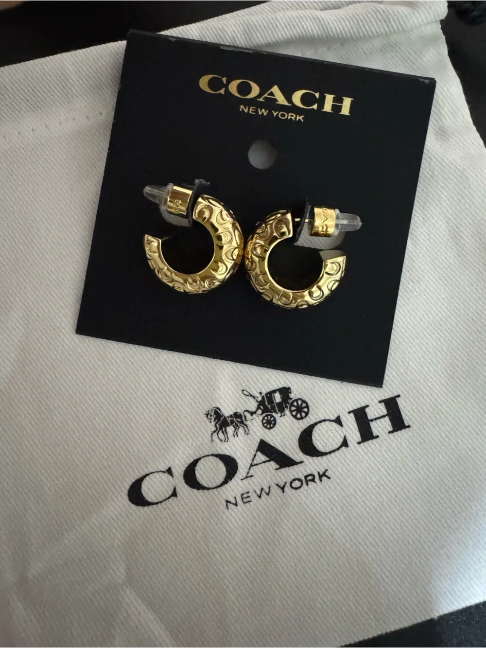 Coach tone comes worn