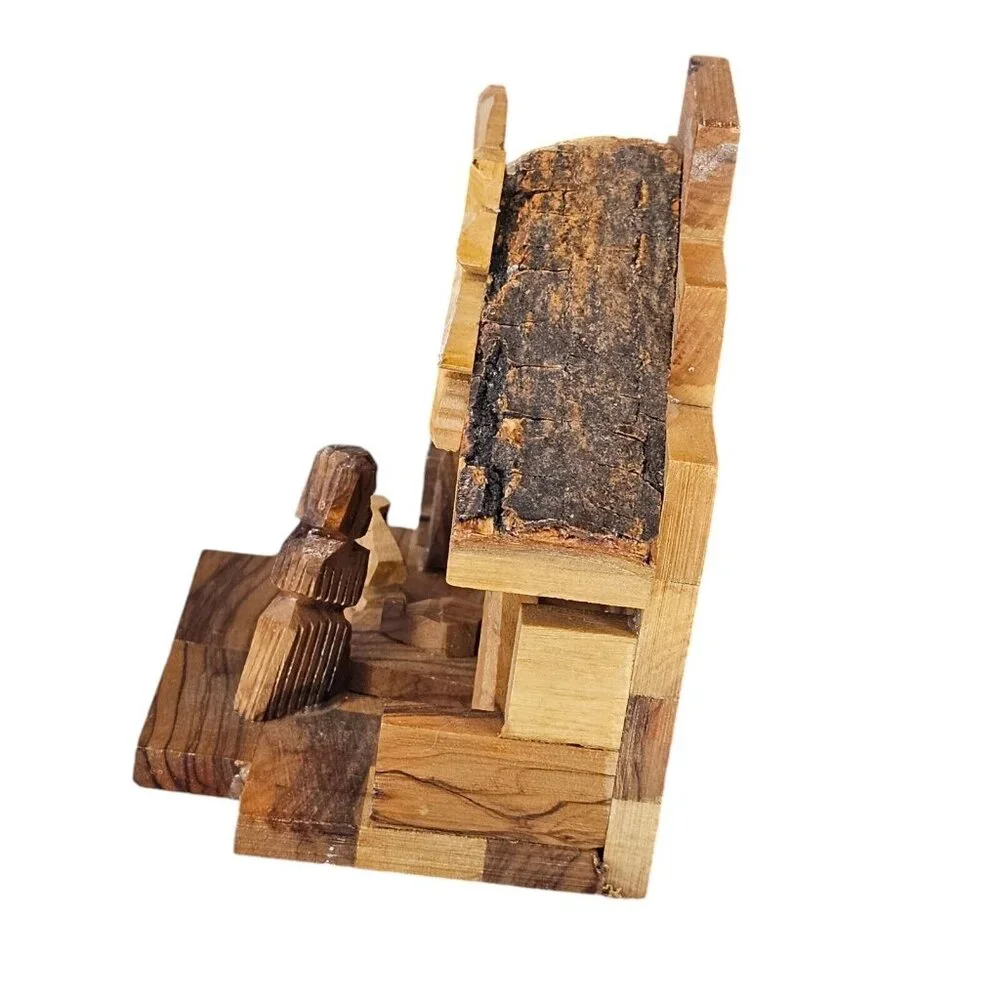 Vintage nativity creche