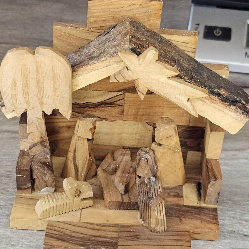 Vintage nativity creche