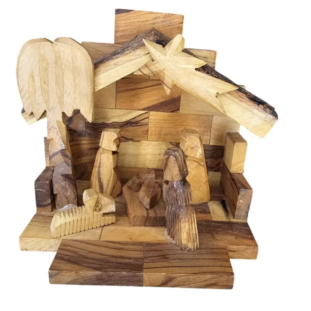 Vintage nativity creche