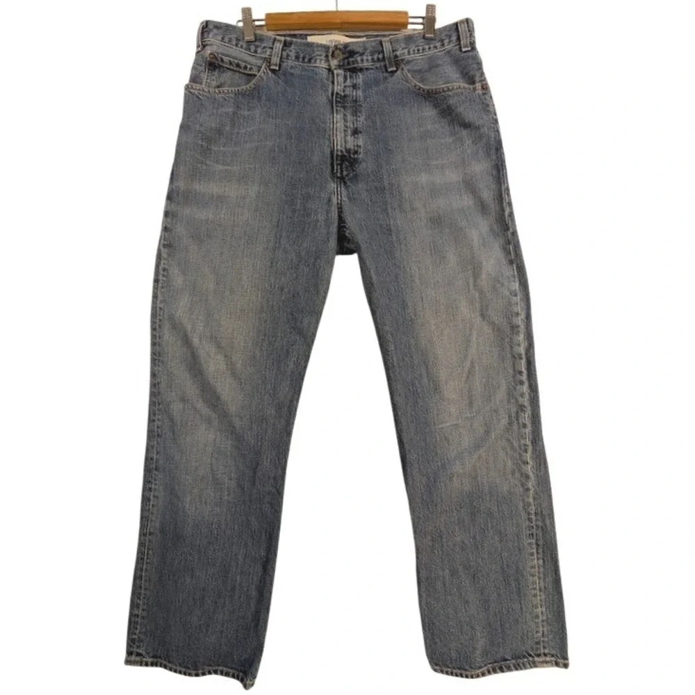 VTG Gap Loose Fit Jeans Mens 38x32 (37x30) Blue Medium Wash‎ Denim