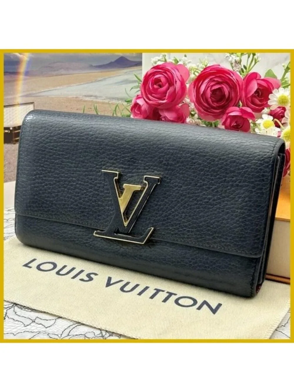Louis Vuitton Portefeuille Capucines Wallet