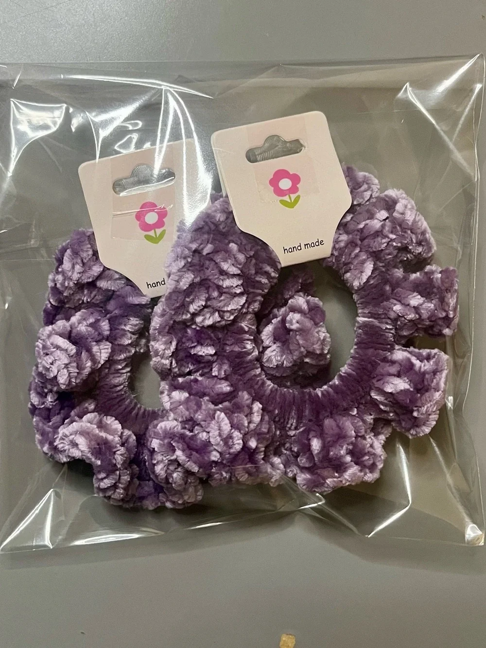 Handmade set purple