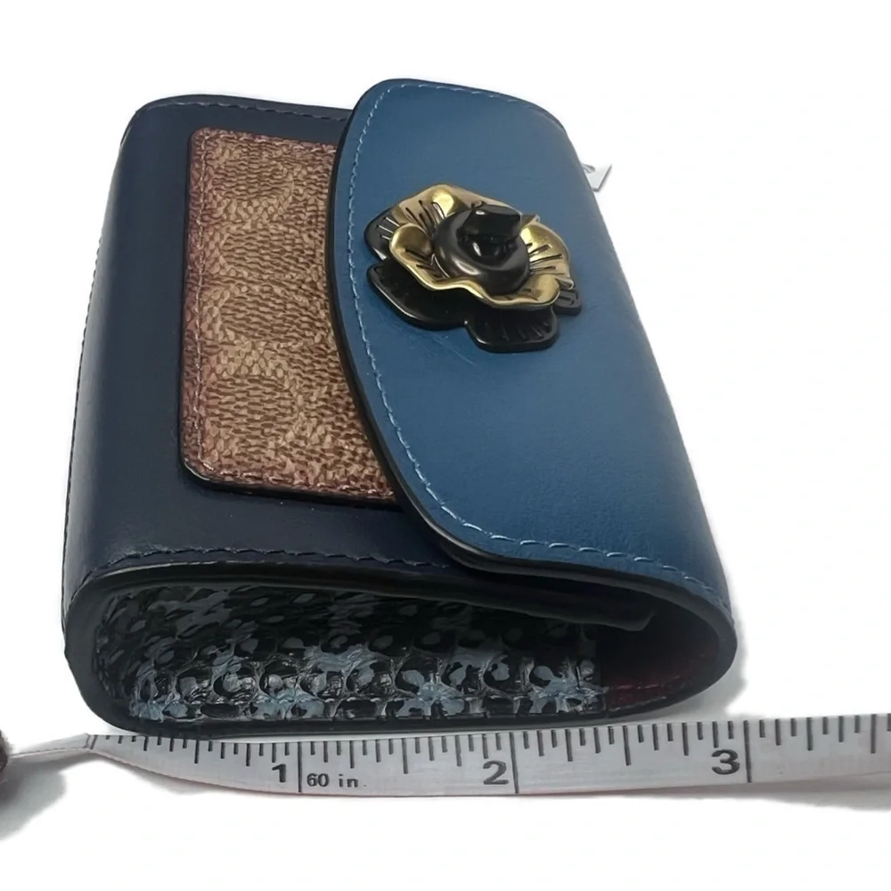 Coach signature leather functional