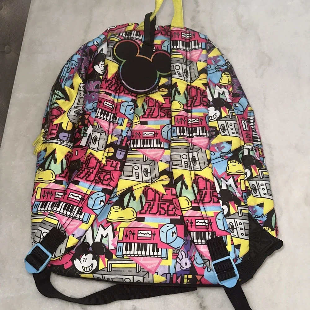 Disney Parks Artist Series‎ Rafael Faria Retro Mickey Mouse Adult Backpack NWT